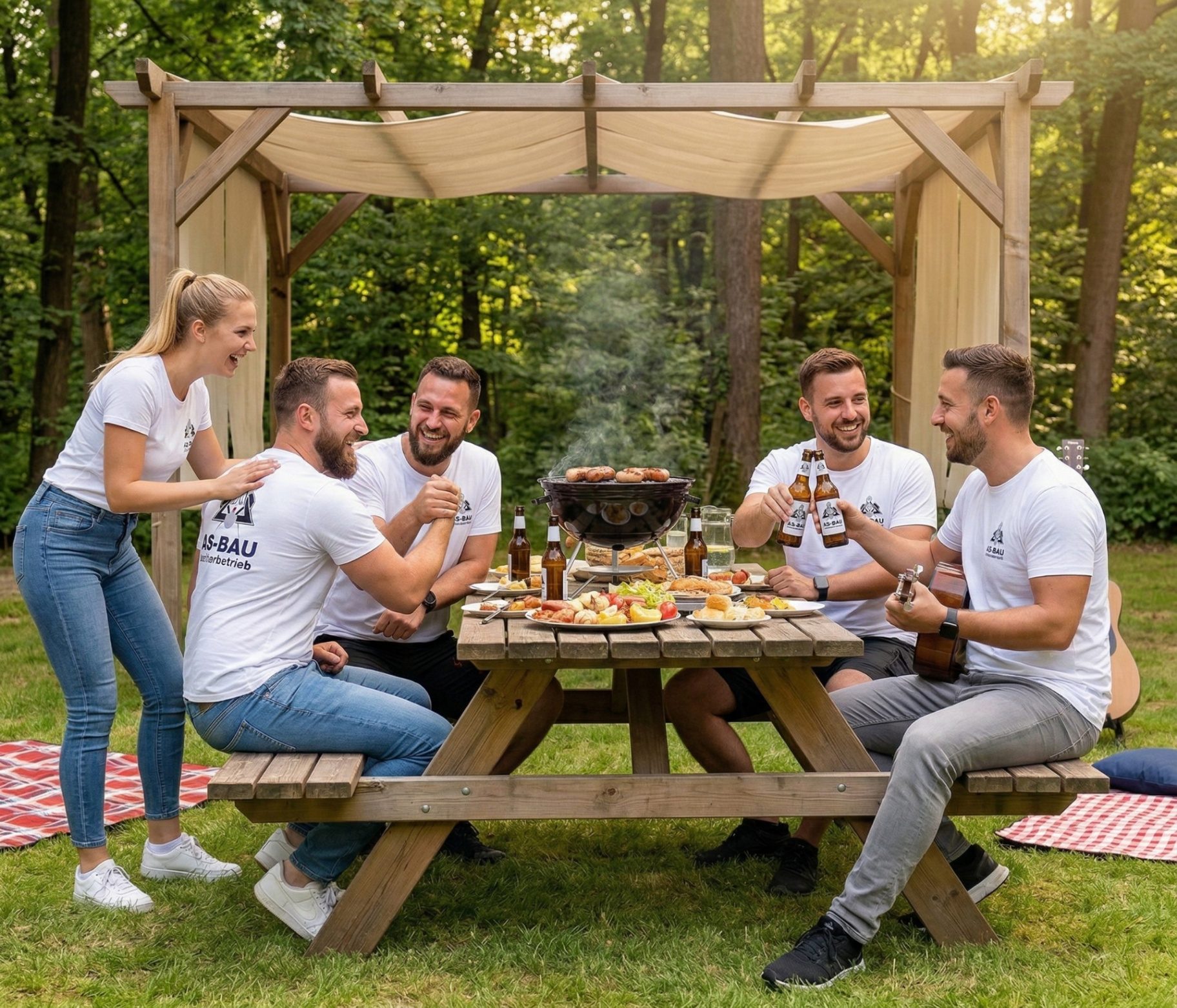 Teamspirit bei AS-Bau